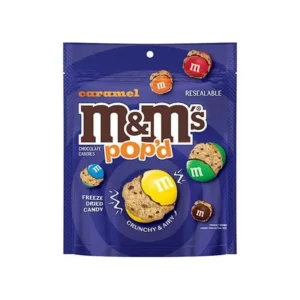 M&M’s pop’d Caramel Feeze Dried bag 155g