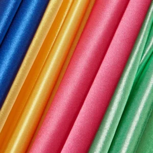 Premium Filament Yarn Polyester Crepe Back Satin