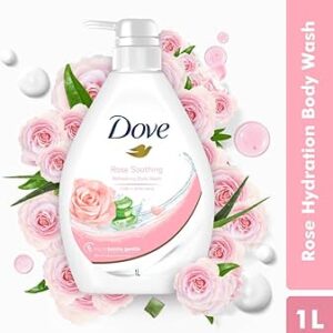 Dove Rose Hydration Bodywash 1l