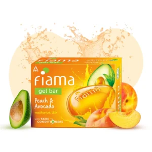 Fiama Peach & Avacardo Gel Bar Soap 125 G Pk3