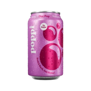 Poppi Prebiotic Soda Doc Pop flavor 355ml