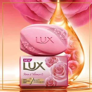 Lux Rose And Vitamin E Soap 150 G Pk3